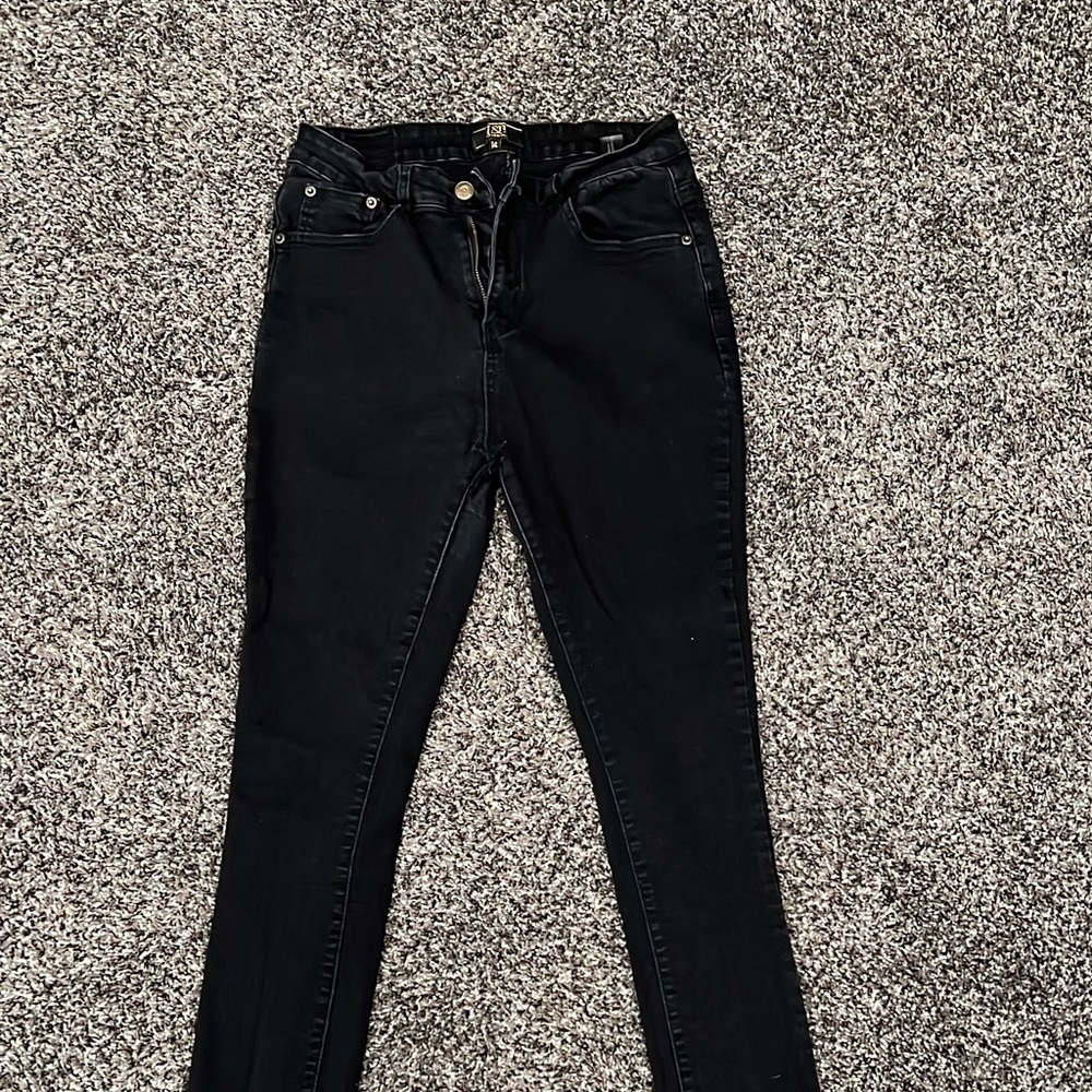 Black skinny jeans